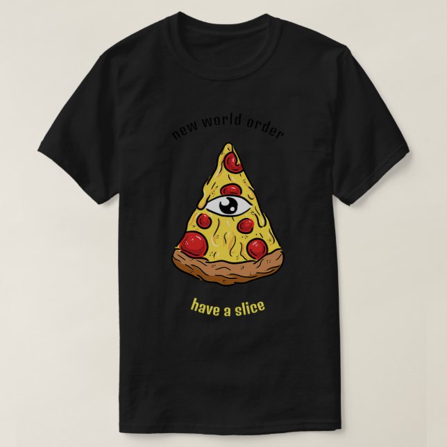 T-shirt Nouvel ordre mondial (Design devant)