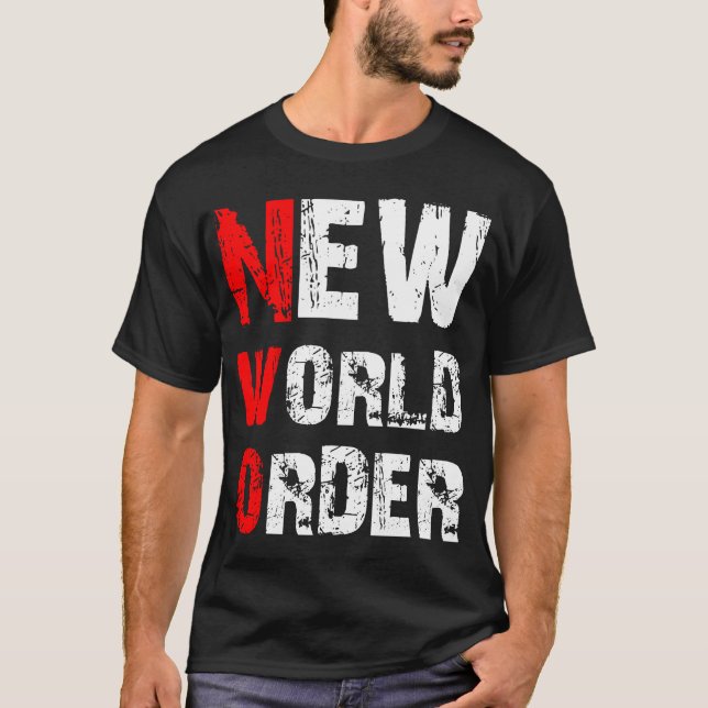 T-shirt Nouvel ordre mondial (Devant)