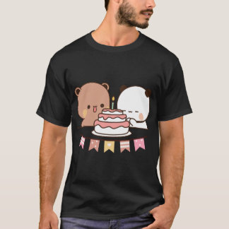 T-shirt nouvel ours et panda bubu dudu