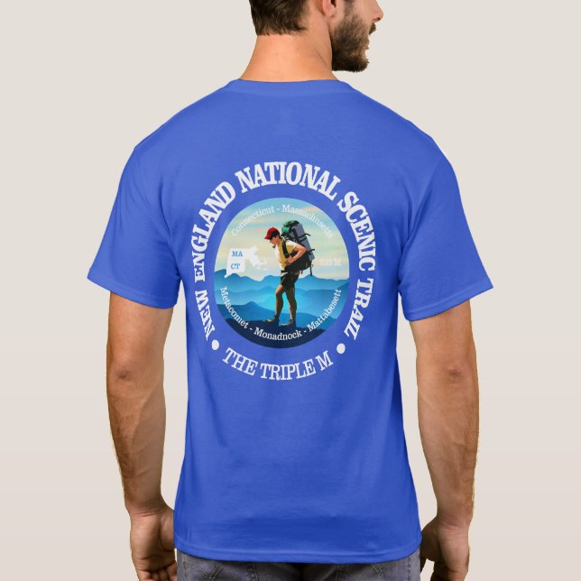 T-shirt Nouvelle-Angleterre (C) (Dos)