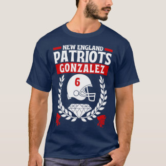 T-shirt Nouvelle Angleterre Patriots Gonzalez 6 Edition