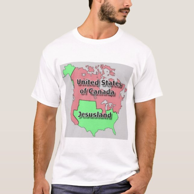 T-shirt Nouvelle carte (Devant)