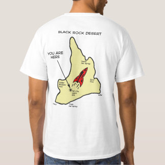 T-shirt Nouvelle carte de Black Rock AeroPAC