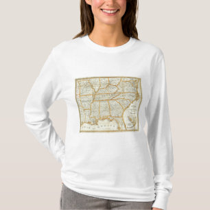 T-shirt Nouvelle carte topographique de la guerre de