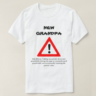 T-shirt Nouvelle chemise drôle de grand-papa