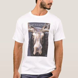T-shirt Nouvelle de HampshireMoose fin