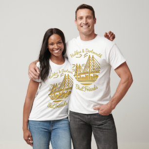 T-shirt Nouvelle-Écosse Halifax et Dartmouth meilleurs ami