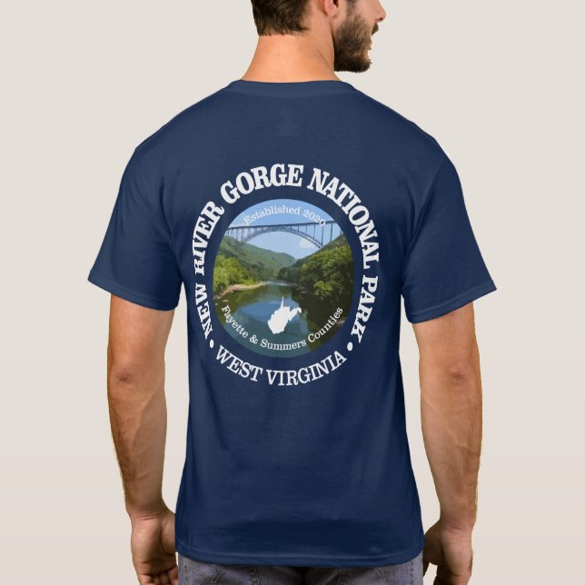 T-shirt Nouvelle gorge fluviale (NP2) (Dos)