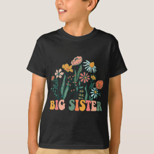 T-shirt Nouvelle Grande Soeur Wildflower Premier Anniversa