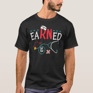 T-shirt Nouvelle Infirmière Est 2022 Rn Graduation Pour El