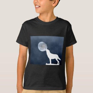 T-shirt Nouvelle Lune - Loup hurlant