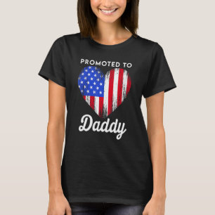 T-shirt Nouvelle première fois papa police application de