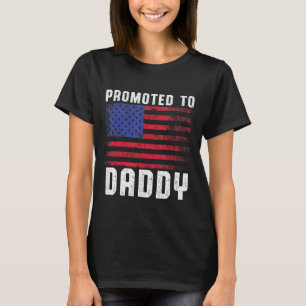 T-shirt Nouvelle première fois papa police application de