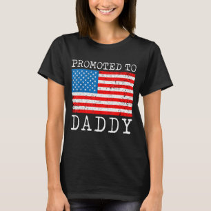 T-shirt Nouvelle première fois papa police application de