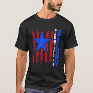T-shirt Nouvelle première fois papa police application de