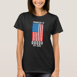 T-shirt Nouvelle première fois papa police police applicat