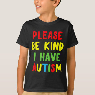 T-shirt Nouvelle sensibilisation à l'autisme drôle s'il vo