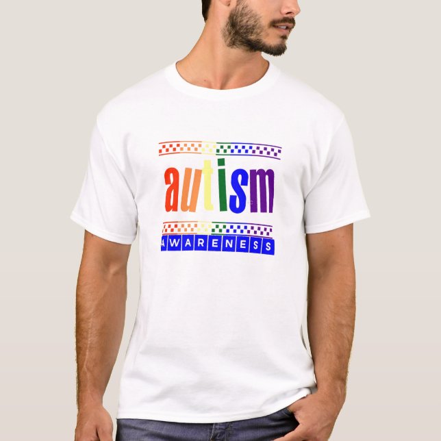 T-shirt Nouvelle sensibilisation sur l'autisme (Devant)