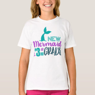 T-shirt Nouvelle Sirène en 3e année - Ocean School Girl Te