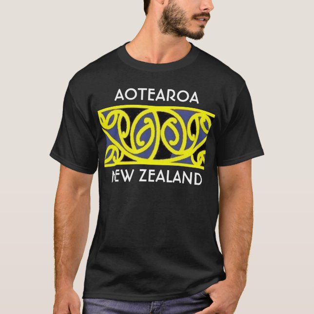 T-SHIRT NOUVELLE-ZÉLANDE, AOTÉAROA (Devant)