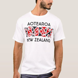 T-SHIRT NOUVELLE-ZÉLANDE, AOTÉAROA