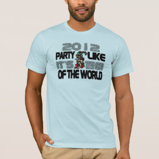 T-shirt Nouvelles années maya 2012