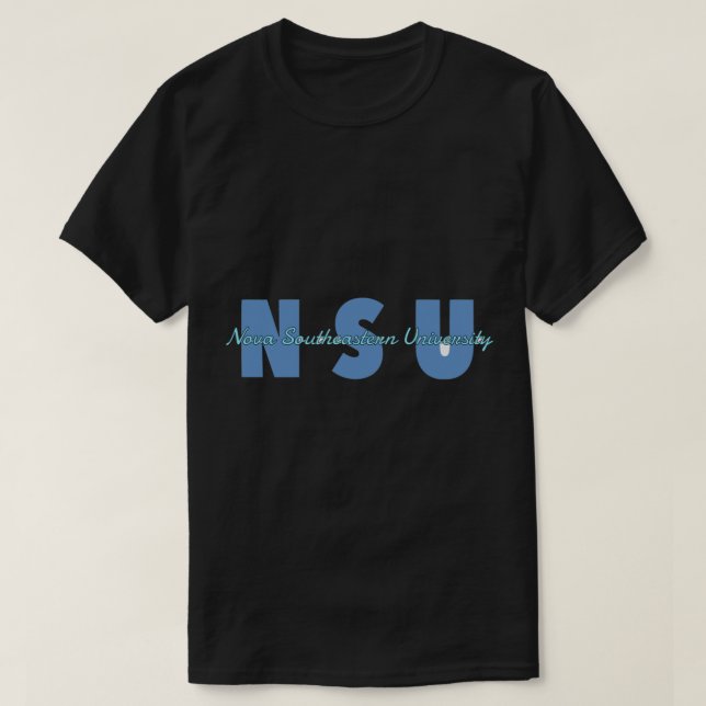 T-shirt Nova Southeastern University Nsu (Design devant)