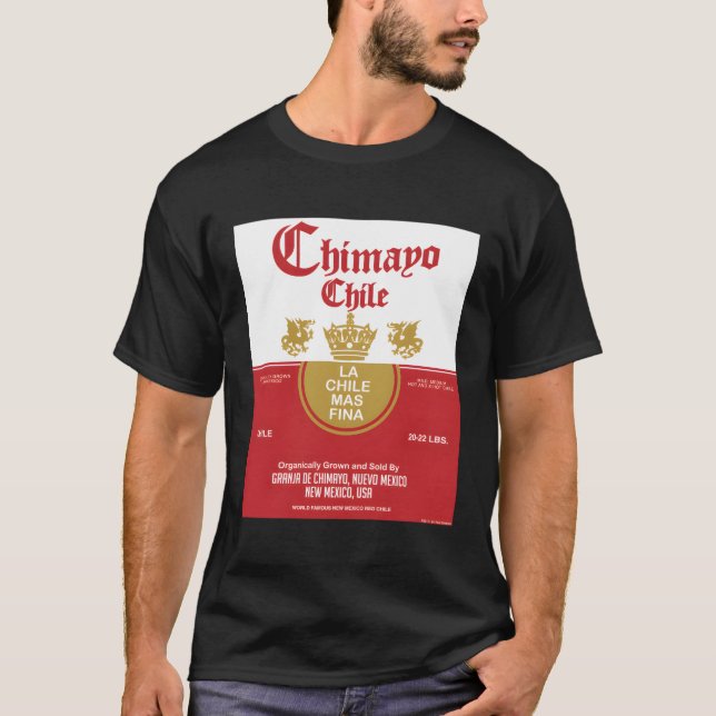 T-shirt Novelty Chimayo Red Chili (Devant)