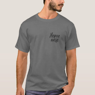 T-shirt Novelty Hospice Pocket Hospice Nurse Life Gi