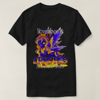 T-shirt Novembre est chemise de mois de conscience de CRP