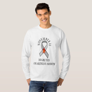 T-shirt Novembre est le mois de sensibilisation au diabète