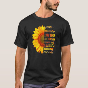 T-shirt Novembre Filles 1969 50e anniversaire tournesol