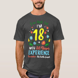 T-shirt Novembre Filles Fleur Tee 56 Ans Im Pas 56 B
