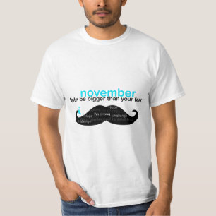 T-shirt *Novembre Mois de sensibilisation à la santé des