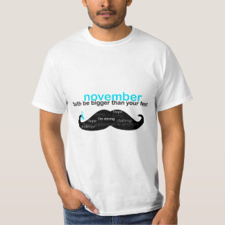 T-shirt *Novembre Mois de sensibilisation à la santé des h