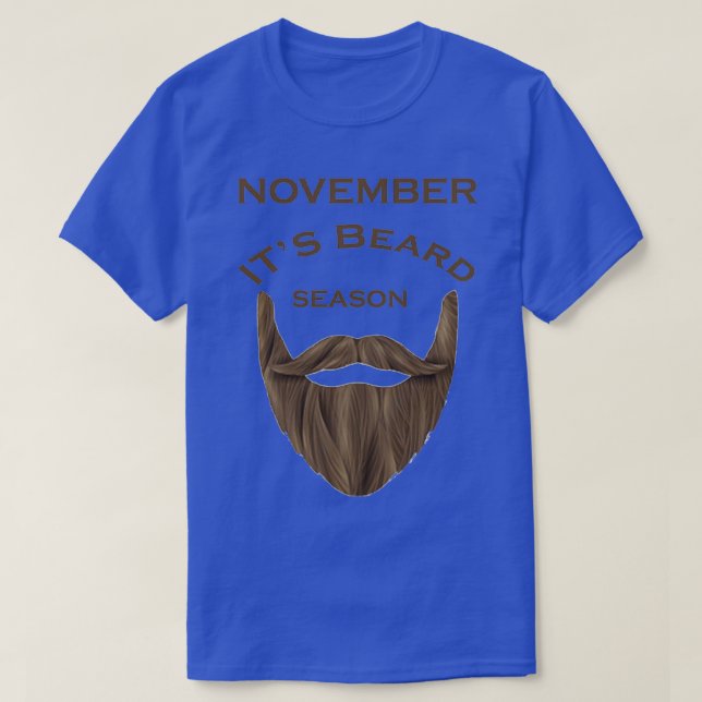 T-shirt Novembre Sa Saison De La Beauté (Design devant)