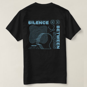 T-SHIRT NØX STUDIOS — LE SILENCE ENTRE LES CHANSONS.