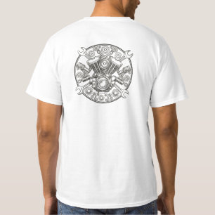 T-shirt Noyau de puissance mécanique