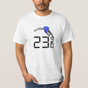 T-shirt Nozzle à essence avec gaz des années 1970