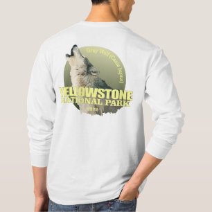 T-shirt NP de Yellowstone (Loup gris) T.N.-O.