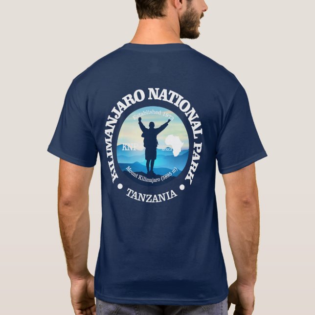 T-shirt NP du Kilimandjaro (V) (Dos)