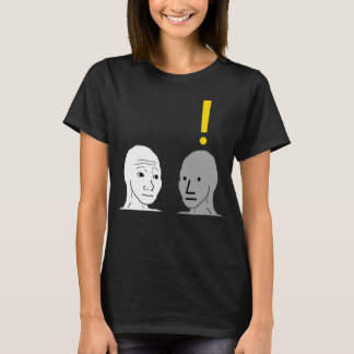 T-shirt NPC Wojak Meme