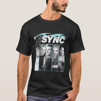 T-shirt Nsync Officiel Ici Nous Allons