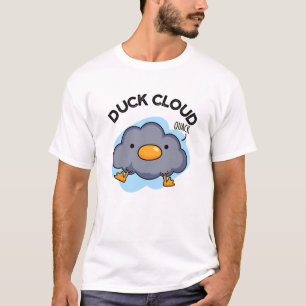 T-shirt Nuage de canard amusant Plume météorologique