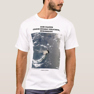 T-shirt Nuage de cendre de volcan de Ruang, Indonésie