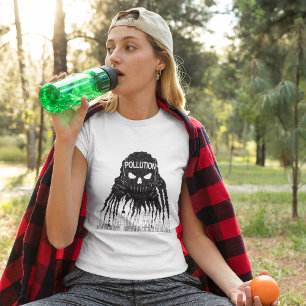 T-shirt Nuage de monstre de smog industriel