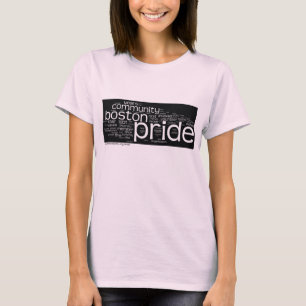 T-shirt Nuage de mot organique