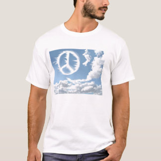 T-shirt Nuage de paix et d'amour