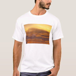 T-shirt Nuage lenticulaire au coucher du soleil