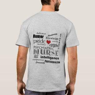T-shirt Nuage psychiatrique de Fierté-Mot